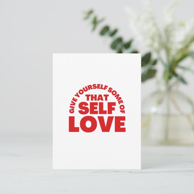 Happy Valentine's Day -Love Is The Key Happiness   Holiday Postcard (Standing Front)