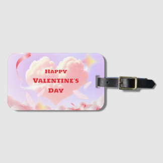 Happy Valentine's Day Luggage Tag