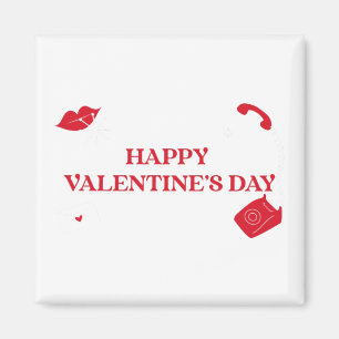  Happy Valentines Day  Magnet