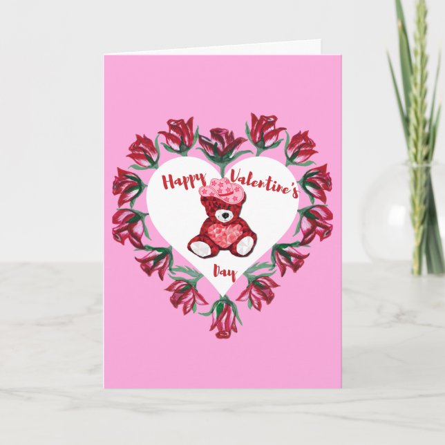 Happy Valentine's Day MailBox Greeting Card (Front)