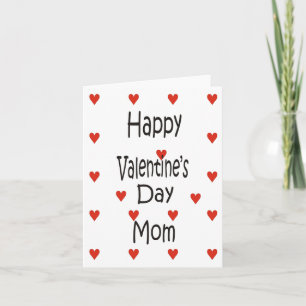 Happy Valentine's Day Mom Card