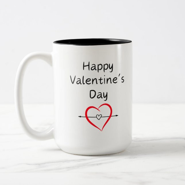 Happy Valentine's Day Mug (Left)