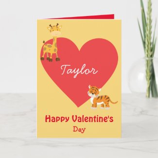 Happy Valentine's Day My Child Card