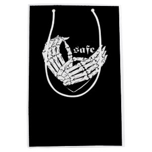 Happy Valentines Day My Heart Is My Valentine Medium Gift Bag