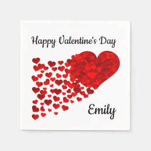 Happy Valentine's Day Napkins