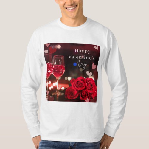 Happy Valentines Day night T_Shirt
