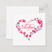 Happy Valentine's Day Note Card (Front/Back)