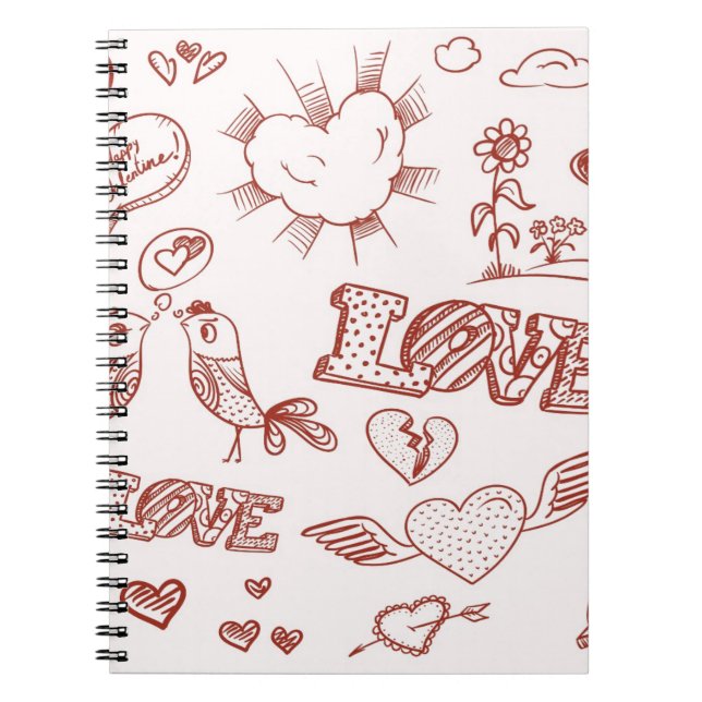Happy Valentine's Day Notebook (Front)