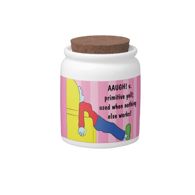 Happy Valentines Day or Anyday Candy Jar (Front)