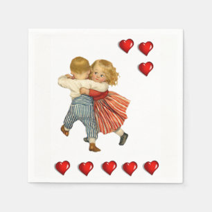 Happy Valentine's Day Paper Napkins
