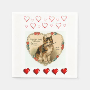 Happy Valentine's Day Paper Napkins