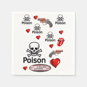 Happy Valentine's Day Paper Napkins