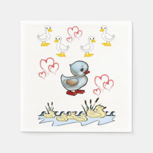 Happy Valentine's Day Paper Napkins