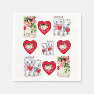 Happy Valentine's Day Paper Napkins