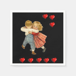 Happy Valentine's Day Paper Napkins