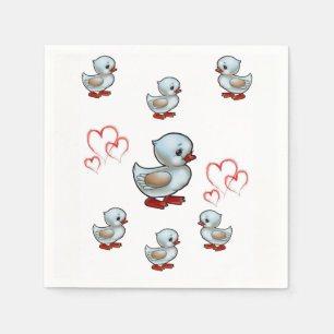 Happy Valentine's Day Paper Napkins