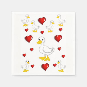 Happy Valentine's Day Paper Napkins