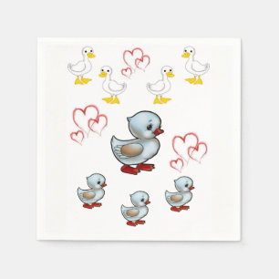 Happy Valentine's Day Paper Napkins