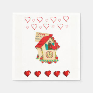 Happy Valentine's Day Paper Napkins