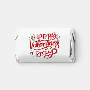 "Happy Valentines Day" Personalized Message Hershey's Miniatures