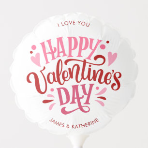 "Happy Valentines Day" Personalized Photo Balloon