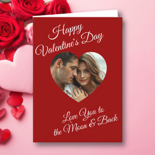 Happy Valentine's Day Personalized Photo Card