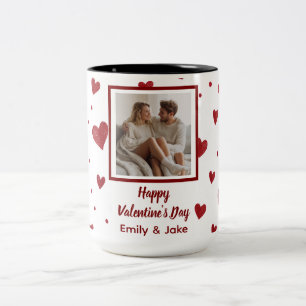 Happy Valentine's Day Personalized Photo Mug