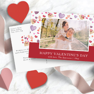 Happy Valentine's Day Photo Postcard