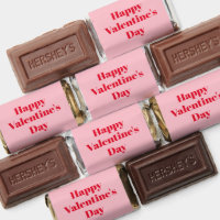 Happy Valentine's Day pink red girly cute modern