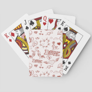 Happy Valentine's Day Poker Cards