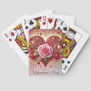 Happy Valentine's day Poker Cards