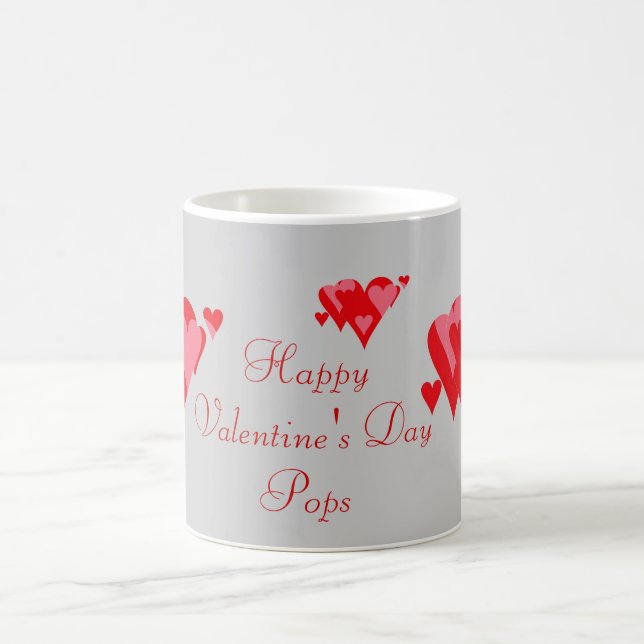 Happy Valentine's Day Pops Coffee Mug (Center)