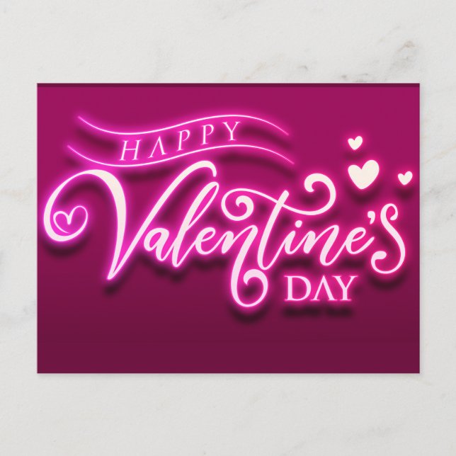 Happy Valentines Day   Postcard (Front)