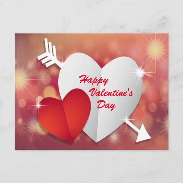 Happy Valentine's Day Postcard (Front)
