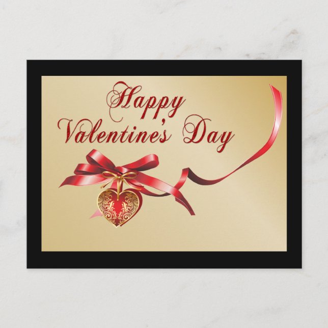 Happy Valentine's Day Postcard (Front)