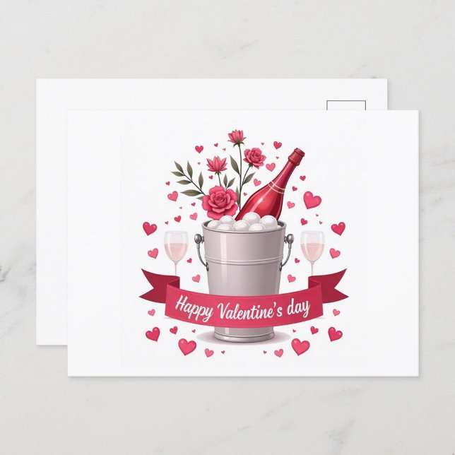 Happy Valentines Day  Postcard (Happy Valentine's Day Postcard!)