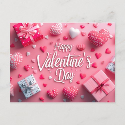 Happy Valentines Day Postcard