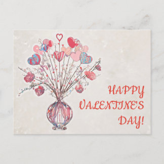 HAPPY VALENTINE'S DAY  POSTCARD