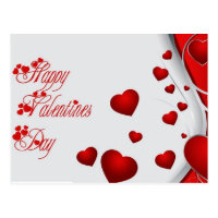 happy Valentines Day Postcard