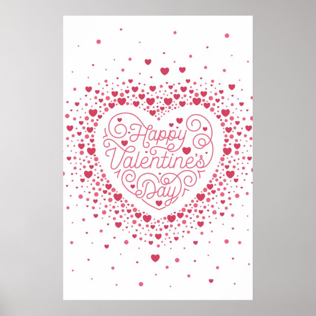 Happy Valentine's Day Poster 24x36 (Front)