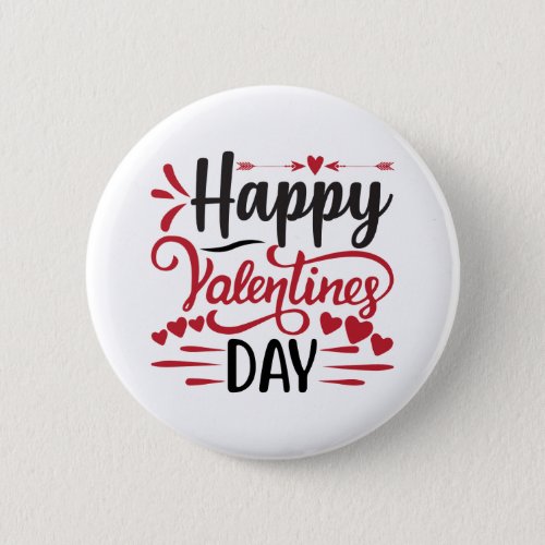 Happy valentines day Quote Button
