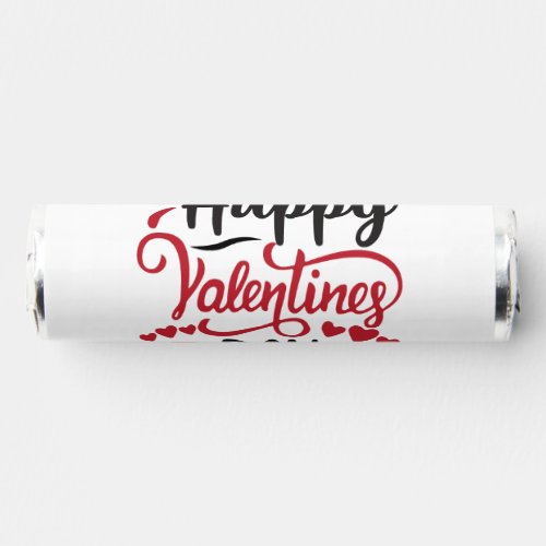 Happy valentines day Quote Custom Breath Savers Mints