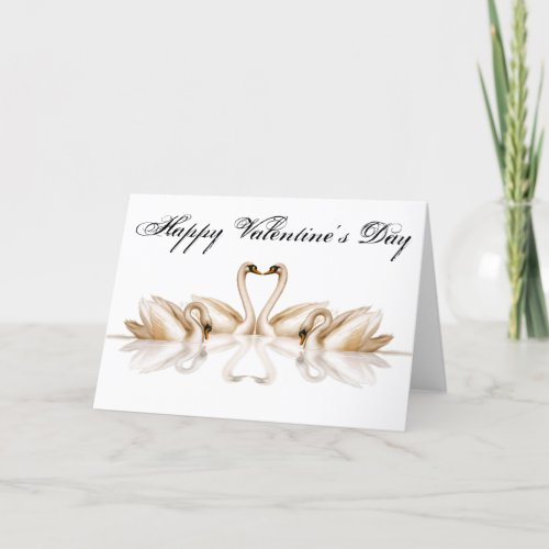 Happy Valentines Day _ Reflection Holiday Card