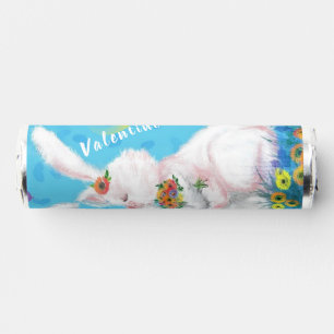 Happy Valentine's Day - Romantic Cute Bunnies Love Breath Savers® Mints