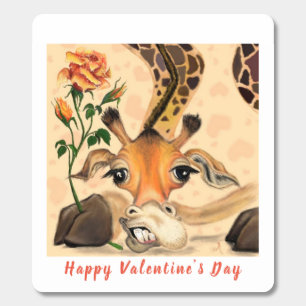 Happy Valentine's Day - Romantic In Love Giraffe Breath Savers® Mints
