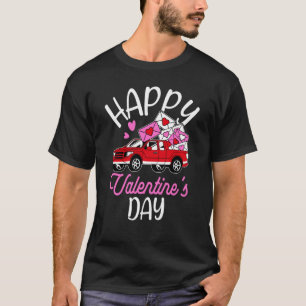 Happy Valentine's Day Roses Date Night Flowers Lov T-Shirt