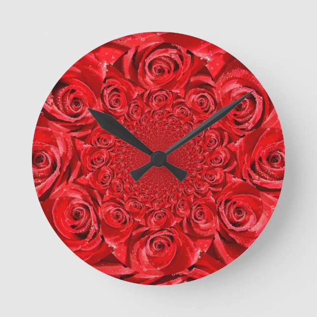 HAPPY VALENTINE'S DAY ROUND CLOCK (Front)