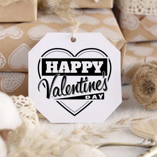 Happy Valentines Day Rubber Stamp