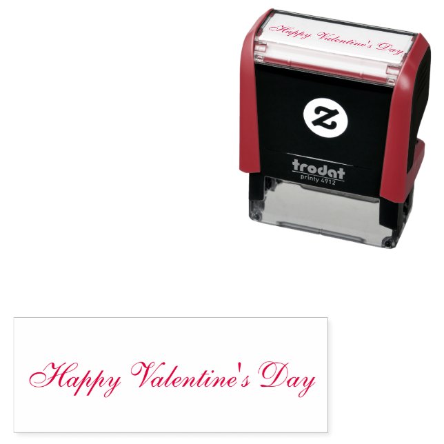 Happy Valentines Day Self-inking Stamp (In Situ)