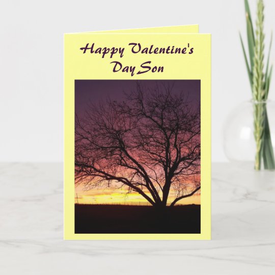 Happy Valentine's Day SonGreeting Card